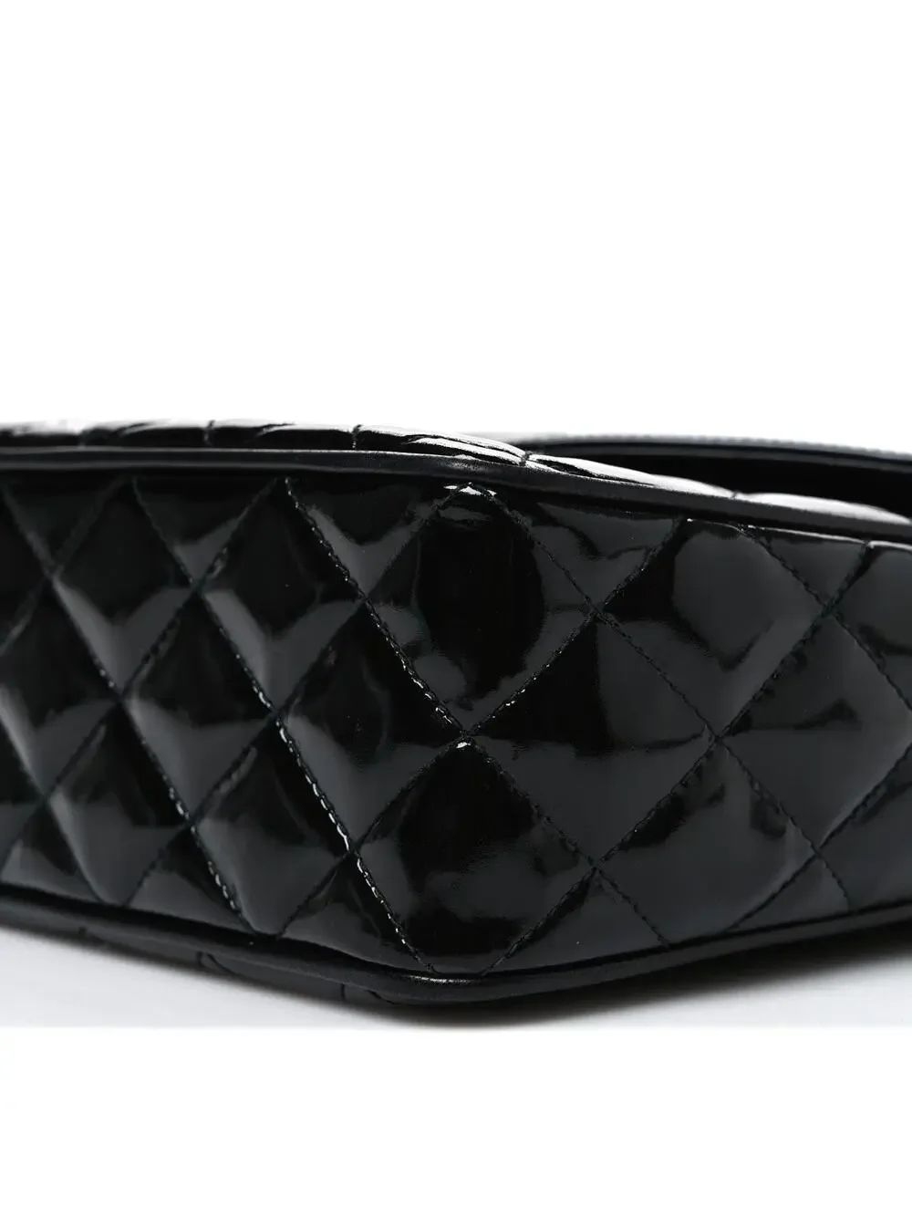 Chanel Patent Quilted Tassel Camera #291002C12B